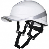 Каска защитная DeltaPlus™ BASEBALL DIAMOND UP V, храп, цв.белый