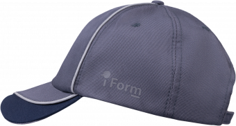 Бейсболка IFORM, цв.сер/т.сер