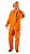 Костюм влагозащитный с пк Fisherman's WPL, цв.оранж