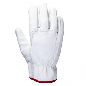 Перчатки кожаные JLE421 Smithcraft, цв.белый