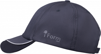 Бейсболка IFORM, цв.т.сер/чер