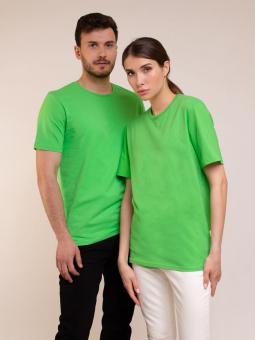 Футболка СТАНДАРТ, 100% хлопок, пл.160г/м2, цв.салатовый
